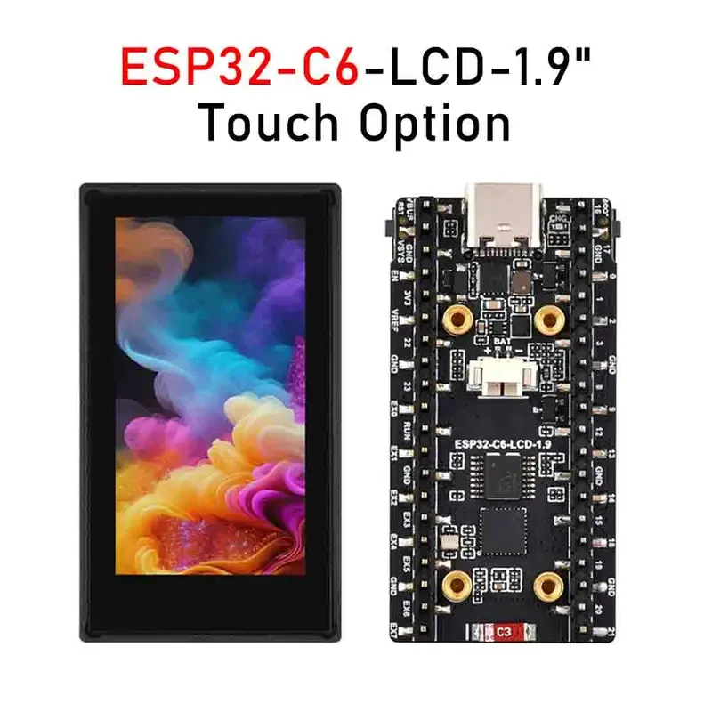 Esp32 C6 - Placa de desenvolvimento com tela LCD