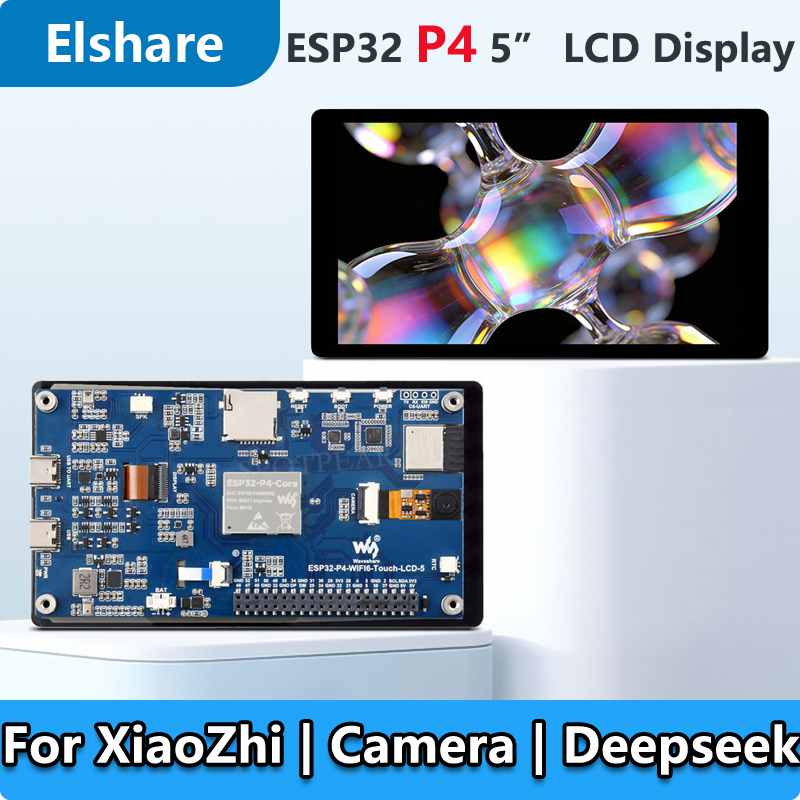 Esp32 P4 - ESP32-P4-WIFI6 Display LCD de 5 polegadas