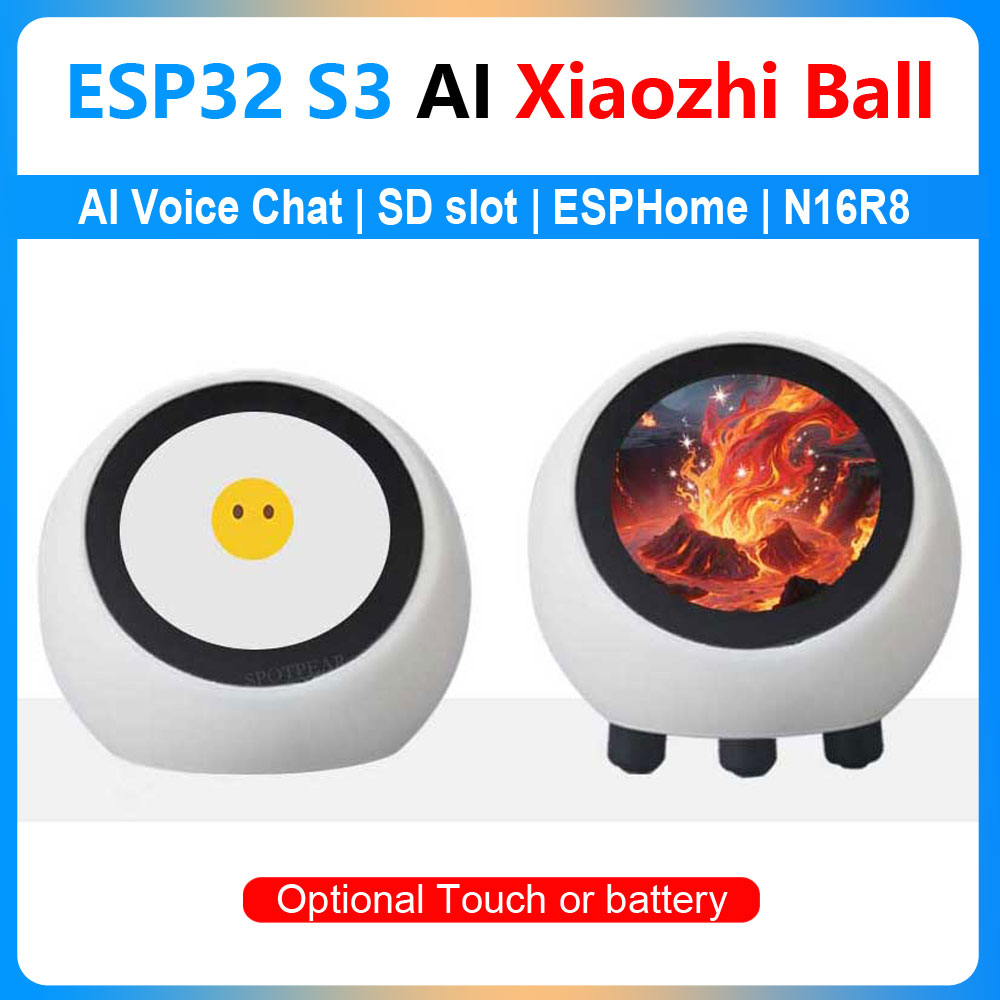 Espressif Esp32 - Esp32 s3 1.28 polegadas n16r8 placa