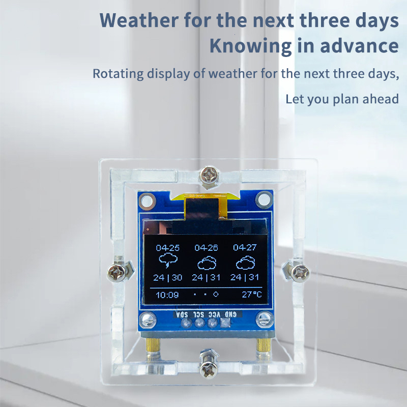 Kit de Relógio Meteorológico M - Esp8266 avaliação e preço