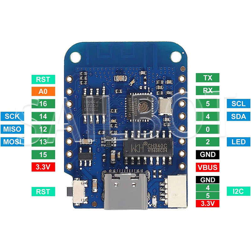 1-10 pces wemos d1 mini esp826 - Esp8266 Nodemcu avaliação e preço
