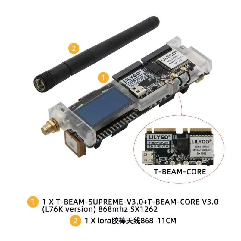 Módulo LILYGO T-Beam ESP32-S3  - Esp32 avaliação e preço