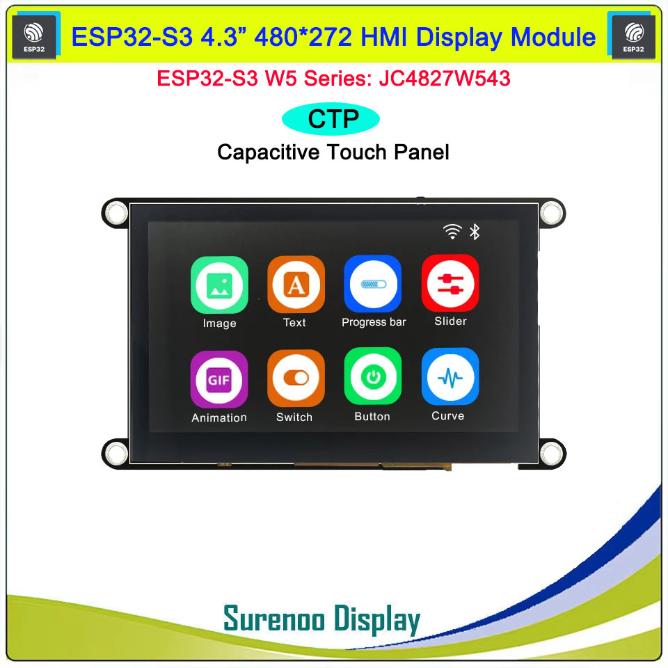 Módulo de Display LCD IPS de 4 - Esp32 P4 avaliação e preço