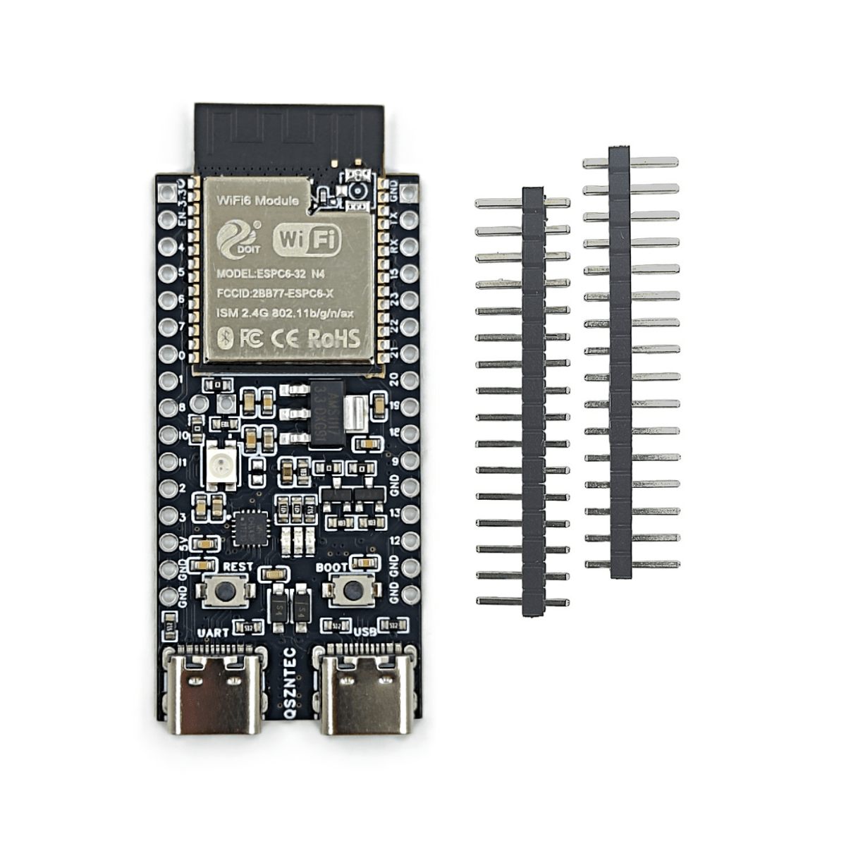 ESP32-C6-DevKitC-1 ESP32-C6 Co - Esp32 S2 avaliação e preço