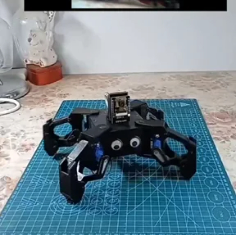 Sg90 vídeo robô aranha com câm - Esp8266 avaliação e preço